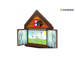 Логопедический комплекс "Домик Антошки" (навесной)