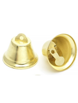 Колокольчик, 29 мм, цвет золото