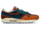 беговые кроссовки Nike Kasina x Air Max 1 SP 'Won-Ang - Orange' DQ8475-800