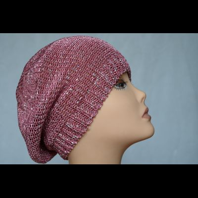 Сиреневый летний берет сетка женский Италия Vizio SA 10