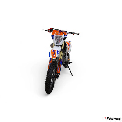 Питбайк MOTAX MX 125 Белый-оранжевый