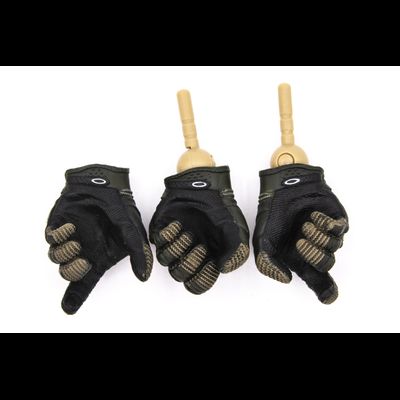 Кисти с шарнирами в тактических перчатках 1/6 (78064) - DAMTOYS