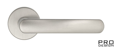 Дверная ручка на круглом основании Fratelli Cattini "NEVADA" 7-CS матовый хром