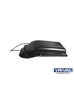 Сани-волокуши 1700 с отбойником с накладками с дышлом 400 мм. Для мотособак Rival S.0014.2.BP-NK для _Универсальный продукт (Пластик ПНД) (1700 х 800 х 300)