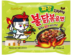 лапша samyang jjajang ramen бобовый соус