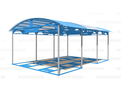 Теневые навесы для детских площадок фото