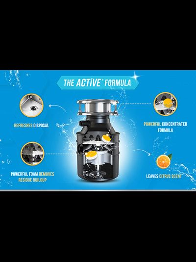 Чистящие таблетки для измельчителя DISPOSER CLEANER, (24 шт/упак)