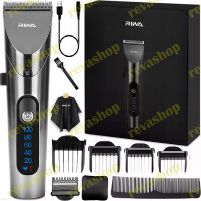 Машинка для стрижки волос Xiaomi Youpin Riwa профессиональная беспроводная с насадками и аксессуарами