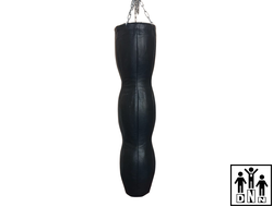 Боксёрский мешок фигурный трехсекционный кожа силуэт