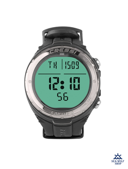 Компьютер подводный CRESSI CARTESIO WATCH/COMPUTER, черный металл