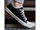 Кеды Converse All Star черно-белые низкие M9166