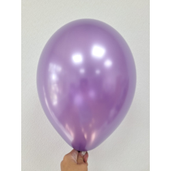 Воздушный шар "Фиолетовый" металлик 30 см.