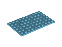 Plate 6 x 10, Medium Azure (3033 / 6133692)