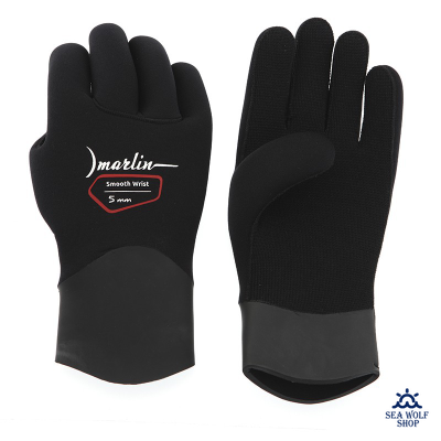 Перчатки неопреновые 5мм Marlin SMOOTH WRIST DURATEX р.XL