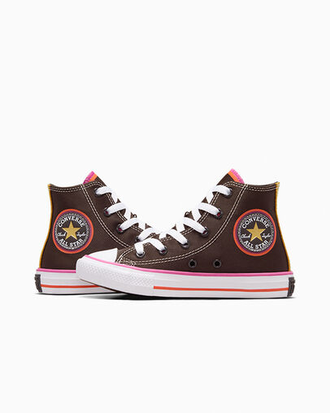 Converse x Wonka Chuck Taylor коричневые