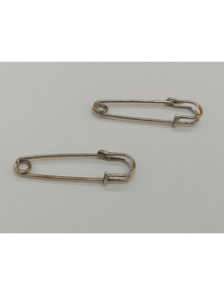 Булавка шляпная, 50 мм серебро