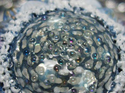 "Астра Галактика", фэнтезийное кольцо-цветок в космическом стиле