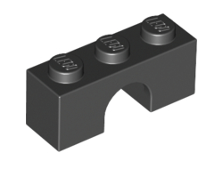 Arch 1 x 3, Black (4490 / 4160814 / 4240242 / 449026 / 4512727)