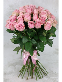 Букет 51 нежно-розовая
