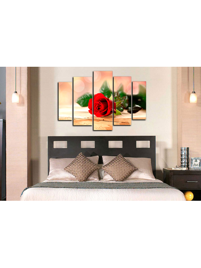 Модульная картина &quot;Нежный бутон розы&quot;