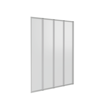 Шторка BAS SCREEN GR4-100-G-WE 100х140 складная, грейп