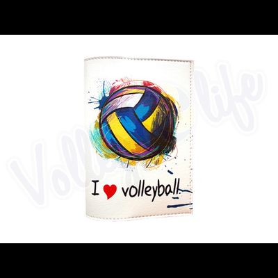 Обложка для паспорта  "Мяч рисованный"