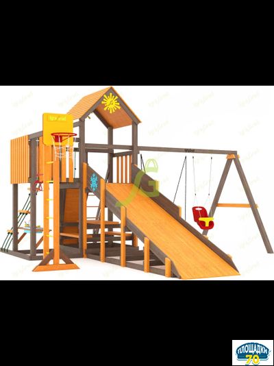 Всесезонная площадка IgraGrad С с балконом мод.1 SF