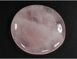 Кварц розовый, полировка плоская, Мадагаскар (42*39*7 мм, 23 г) №35558