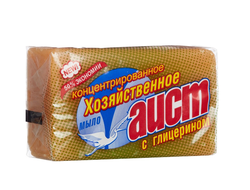 Мыло хозяйственное 150 г, АИСТ, с глицерином
