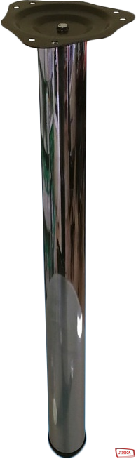 Опора D 60* L1100мм хром (площадка)