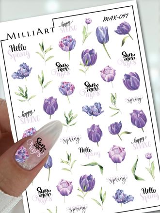 Слайдер-дизайн MilliArt Nails MAX-097