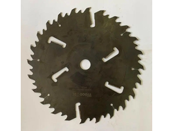 Пила дисковая Ø550 х 50 х 5,1/3,5 Z = (24 + 24) + 6 WoodTec, от