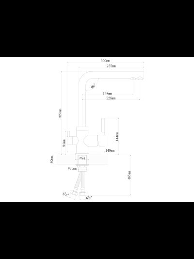 Смеситель Longran Sprint Universal LM2194