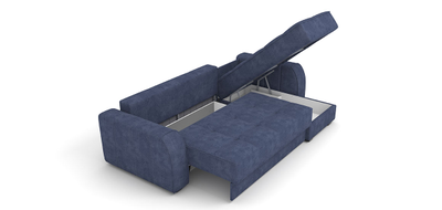 ДВУСПАЛЬНЫЙ РАСКЛАДНОЙ СТИЛЬНЫЙ СОВРЕМЕННЫЙ УГЛОВОЙ  ДИВАН-КРОВАТЬ КЕМБРИДЖ, СО СПАЛЬНЫМ МЕСТОМ И МЕХАНИЗМОМ ПАНТОГРАФ, УНИВЕРСАЛЬНЫЙ УГОЛ