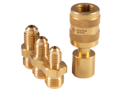 Набор переходников для заправки автокондиционеров Volvo, 4 предмета МАСТАК 105-40044