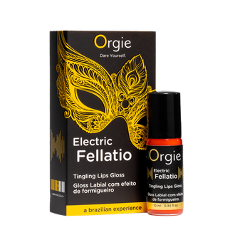 21340 Блеск для губ Orgie Electric Fellatio с вибрирующим эффектом, 10 мл