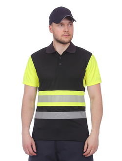 Футболка поло сигнальная SSC Polo HI VIZ-11