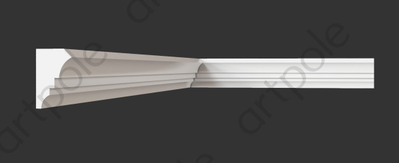 Карниз гладкий S201KT2