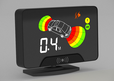 LCD-18 Inside (Парктроник - 8 датчиков)
