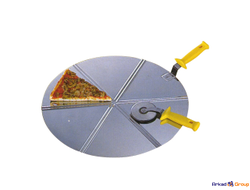 Лопата для пиццы d45см, сегментная, 3/6 сегмента, s/s 178/6LC