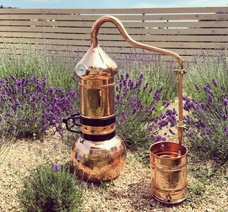 Аламбик с колонной 1л-15л Португалия CopperCrafts арт.1463