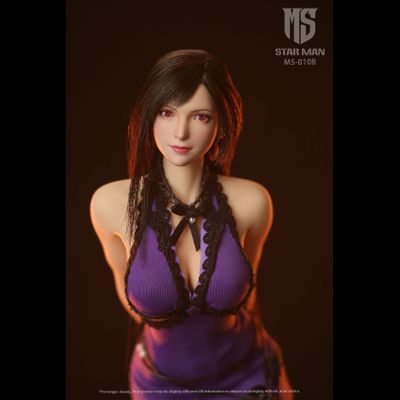 Тифа Локхарт (Final Fantasy VII)  - Коллекционная фигурка 1/6 Tifa Lockhart Purple (MS-010B) - STAR MAN