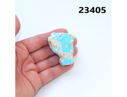 Бирюза натуральная (необработанная) Армения арт.23405: 34,0г - 45*37*23мм