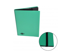 Альбом для карт "Blackfire" c 20 встроенными листами 3х3 - Flexible Light Green
