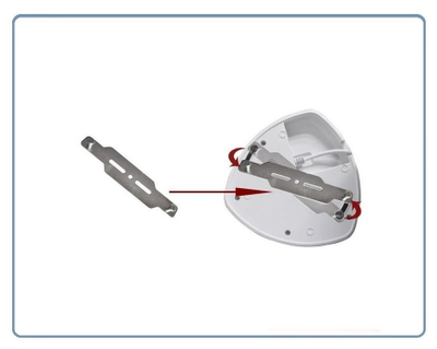 Потолочная панорамная WiFi/LAN видеокамера с углом обзора 360 градусов, Full HD 2 Mp (XMeye)