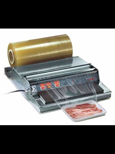 Пищевая стрейч-плëнка ПВХ полотно 350 мм × 600 м  × 8 мкр (для горячего стола)