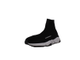 Кроссовки-носки Balenciaga Speed со шнуровкой черные
