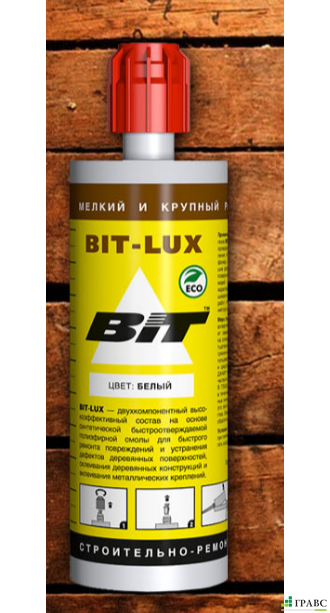 Ремонтный состав для дерева BIT-LUX (цвет натуральный), 300 г