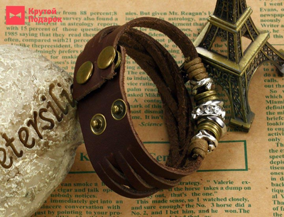 браслет из кожи