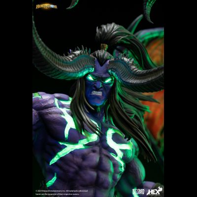 Иллидан Ярость Бури (серия Warcraft, HearthStone) - КОЛЛЕКЦИОННАЯ СТАТУЯ 1/10 Illidan Stormrage (HEXHS06) - HEX Collectibles x Blizzard